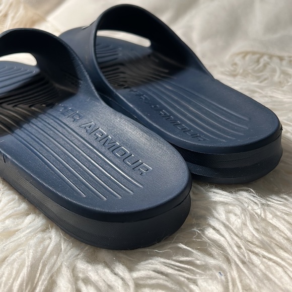 Under Armour CORE PTH Mens Slides UA Sliders Summer Beach Shoes Sandal size 13. - Picture 6 of 8